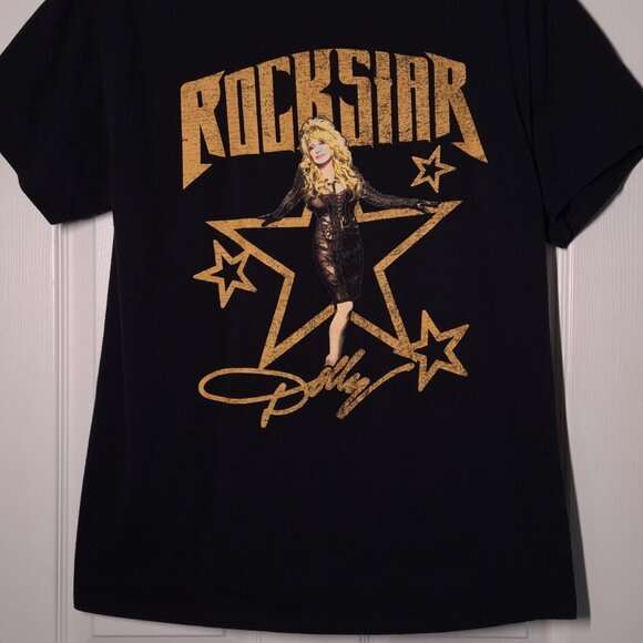 Dolly Parton: Rockstar USED Shirt (XL, Black, Rock, Country) - Picture 6 of 7